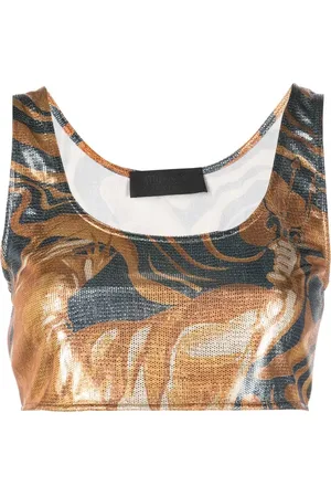Alberta Ferretti Cropped-Top