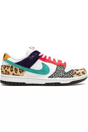 Nike Damen Flache Sneakers - Dunk Low Safari Mix Sneakers