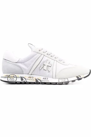 Premiata Sneakers mit Kontrasteinsätzen