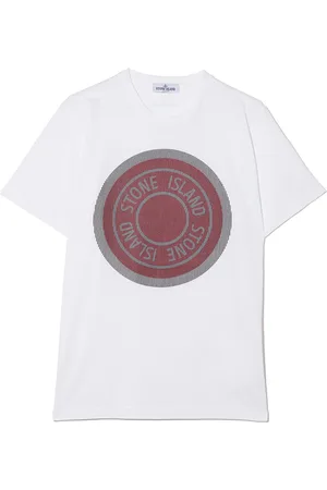 Stone Island T-Shirt mit Logo-Print
