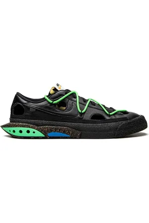 Nike X Off-White Blazer Low Black/Electro Green Sneakers