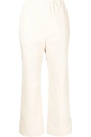 GOEN.J Cropped-Hose mit hohem Bund