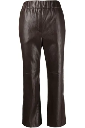 GOEN.J Cropped-Hose mit hohem Bund