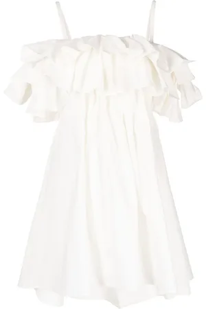 GOEN.J Kleid mit Volants