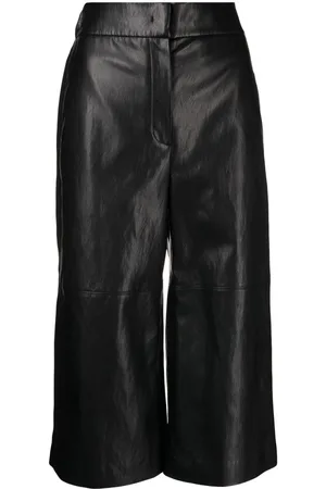 GOEN.J Cropped-Hose mit hohem Bund