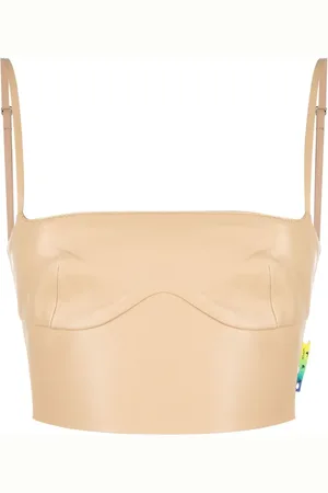 OFF-WHITE Bustier aus Leder