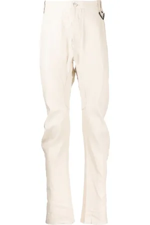 MASNADA Schmale Chino mit Nadelstreifen
