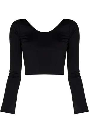 Natasha Zinko Cropped-Top mit Reißverschluss