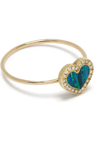 Jennifer Meyer 18kt Gelbgoldring mit Opal