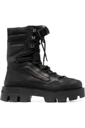 MISBHV Schnürstiefel mit dicker Sohle