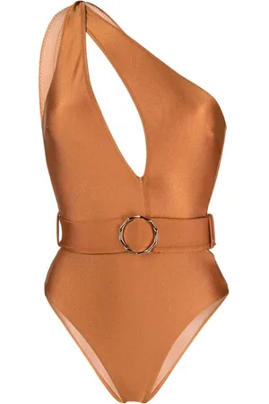 Noire Swimwear Asymmetrischer Badeanzug