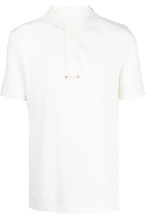 Maison Margiela Poloshirt ohne Kragen