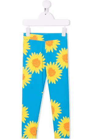 Stella McCartney Leggings mit Sonnenblumen-Print