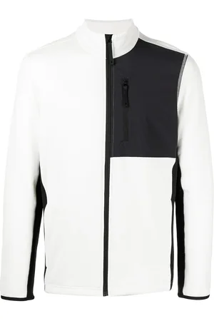 Aztech Fleecejacke mit Kontrasteinsätzen