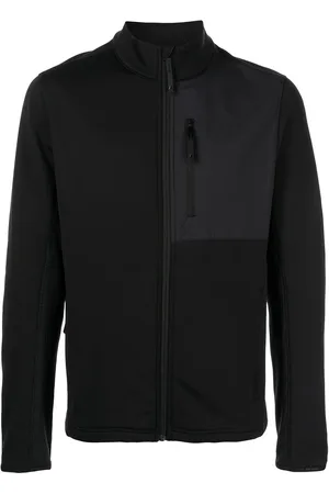 Aztech Fleecejacke mit Kontrasteinsätzen