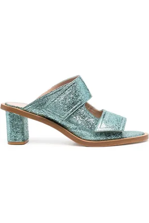Scarosso Kristy Sandalen im Metallic-Look 60mm