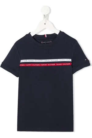 Tommy Hilfiger T-Shirt mit Logo-Streifen