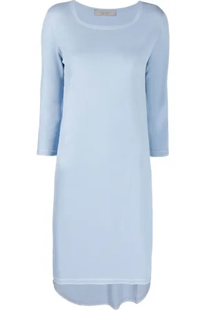D.EXTERIOR Langärmeliges Strickkleid
