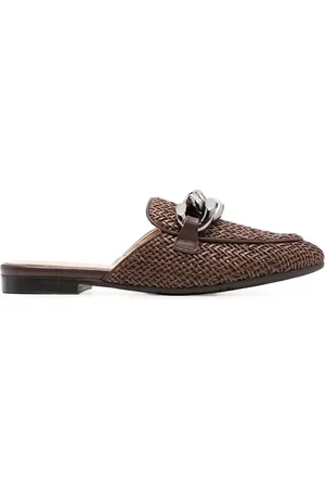 Casadei Mules mit Kettendetail