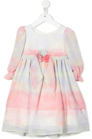 PATACHOU Kleid mit Blumenapplikation