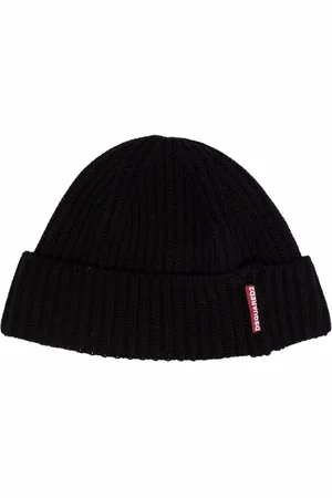 Dsquared2 Gerippte Strickmütze