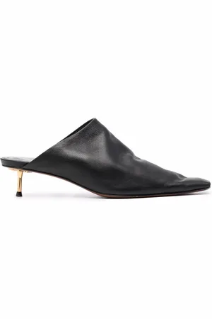 Nanushka Mules mit eckiger Kappe 50mm