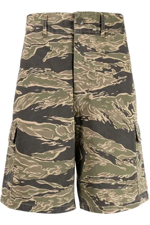 Maharishi Cargo-Shorts mit Camouflage-Print