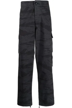 Maharishi Cargohose mit Camouflage-Print