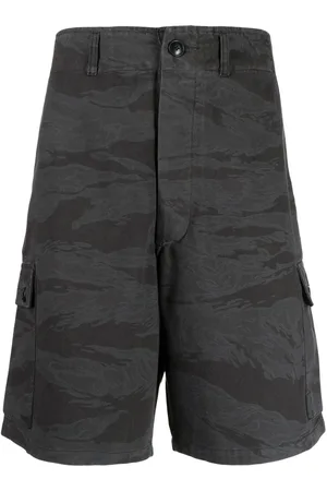Maharishi Cargo-Shorts mit Camouflage-Print