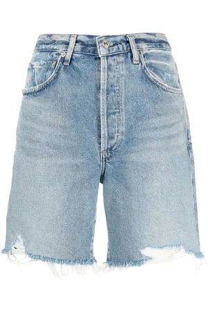 Citizens of Humanity Ausgefranste Jeans-Shorts