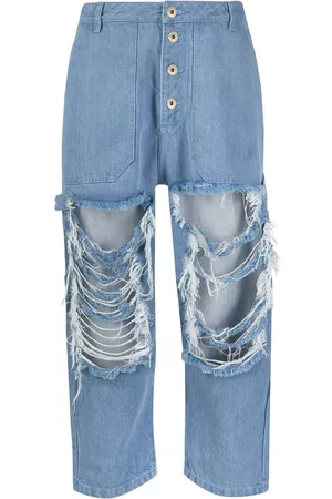 MARQUES'ALMEIDA Distressed-Jeans