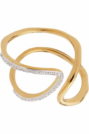 Monica Vinader Asymmetrischer Riva Ring