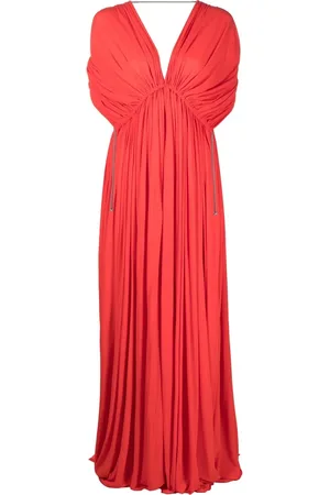 Lanvin Abendkleid mit V-Ausschnitt