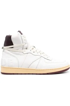 Rhude High-Top-Sneakers mit Einsätzen