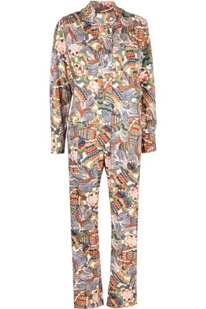 CHUFY Jumpsuit mit abstraktem Print