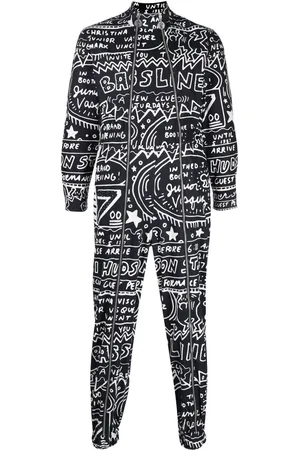Honey Fucking Dijon Overall mit grafischem Print