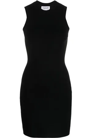 Victoria Beckham Geripptes Strickkleid