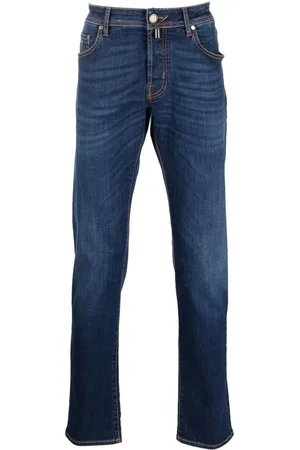 Jacob Cohen Ausgeblichene Straight-Leg-Jeans