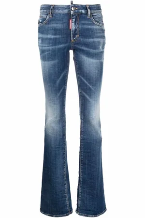 Dsquared2 Tief sitzende Schlagjeans