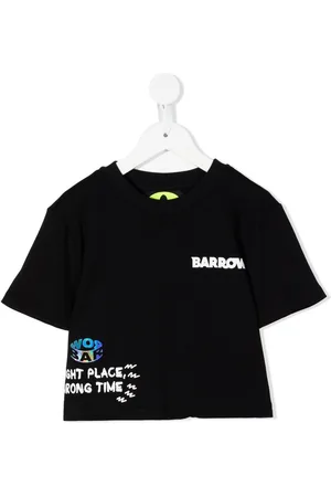 BARROW Cropped-T-Shirt mit Logo-Print