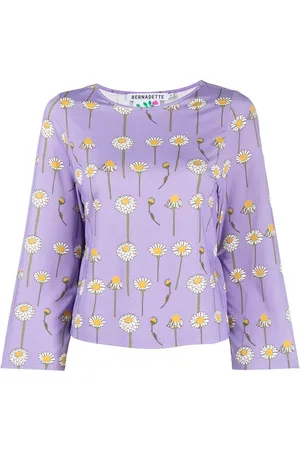 Bernadette T-Shirt mit Margeriten-Print