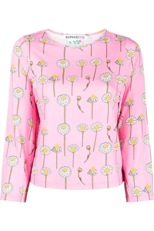 Bernadette T-Shirt mit Margeriten-Print