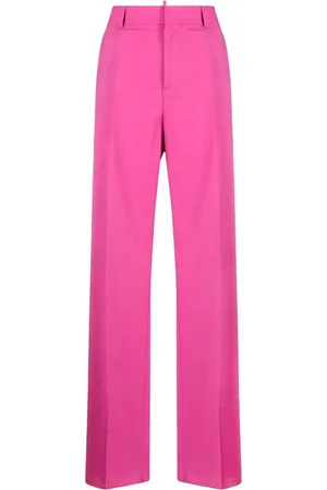 Dsquared2 High-Waist-Hose mit weitem Bein