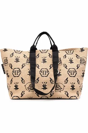 Philipp Plein Korbtasche mit Monogramm