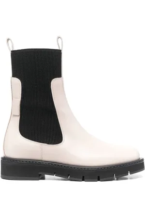 Salvatore Ferragamo Zweifarbige Stiefel