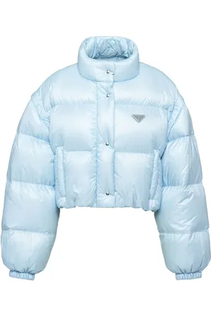 Prada Wendbare Re-Nylon Daunenjacke