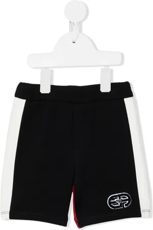 Emporio Armani Shorts mit Logo-Stickerei