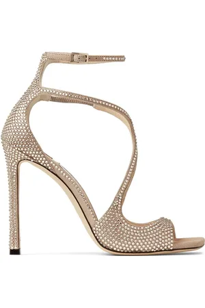 Jimmy Choo Sandalen mit Kristallen