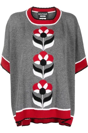 Moschino Blumiger Poncho