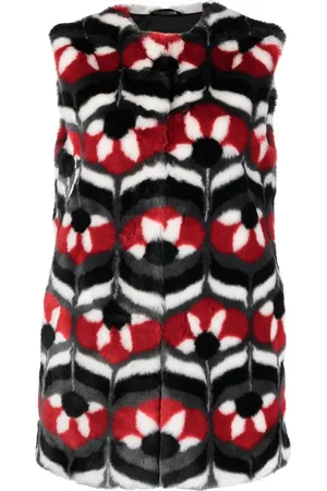 Moschino Weste aus Faux Fur